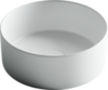 Умывальник чаша накладная круглая (Белый Матовый) Element 358*358*137мм Ceramica Nova CN6032MW