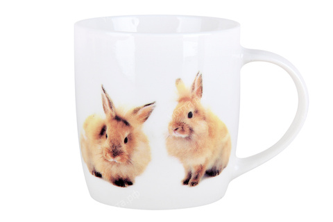 Кружка бочка Funny bunny, 350 мл. (2 диз) - купить 1