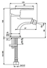 Смеситель для биде Vidima Уно BA236AA