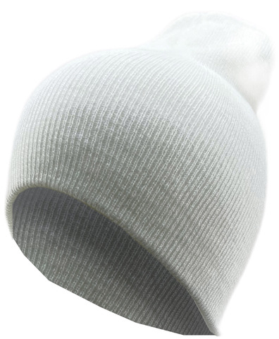 Картинка шапка-бини Skully Wear Board Soft Knitted Hat white - 2