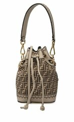 Сумка-мешок Fendi Mon Tresor бежевый