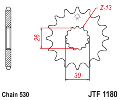 Звезда JT JTF1180