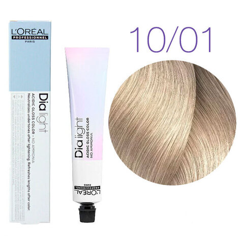 L'Oreal Professionnel Dia light 10.01 (Молочный коктейль Белый дым) - Краска для волос