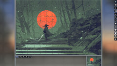 Pixel Puzzles Illustrations & Anime - Jigsaw Pack: Samurai (для ПК, цифровой код доступа)