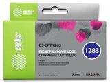 Картридж струйный Cactus CS-EPT1283 T1283 пурпурный (7мл) для Epson Stylus S22, S125, SX420, SX425, Office BX305