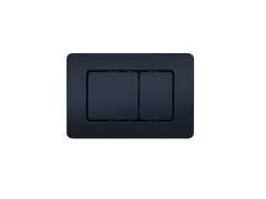 Aquatek KDI-0000040 KDI-0000040 (003D) Панель смыва нержавеющая сталь, цвет Черный матовый (клавиши квадрат) фото