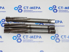 Метчик трапецеидальный Tr22х5 машинно-ручной Р18 L=235мм к-т из 3 штук