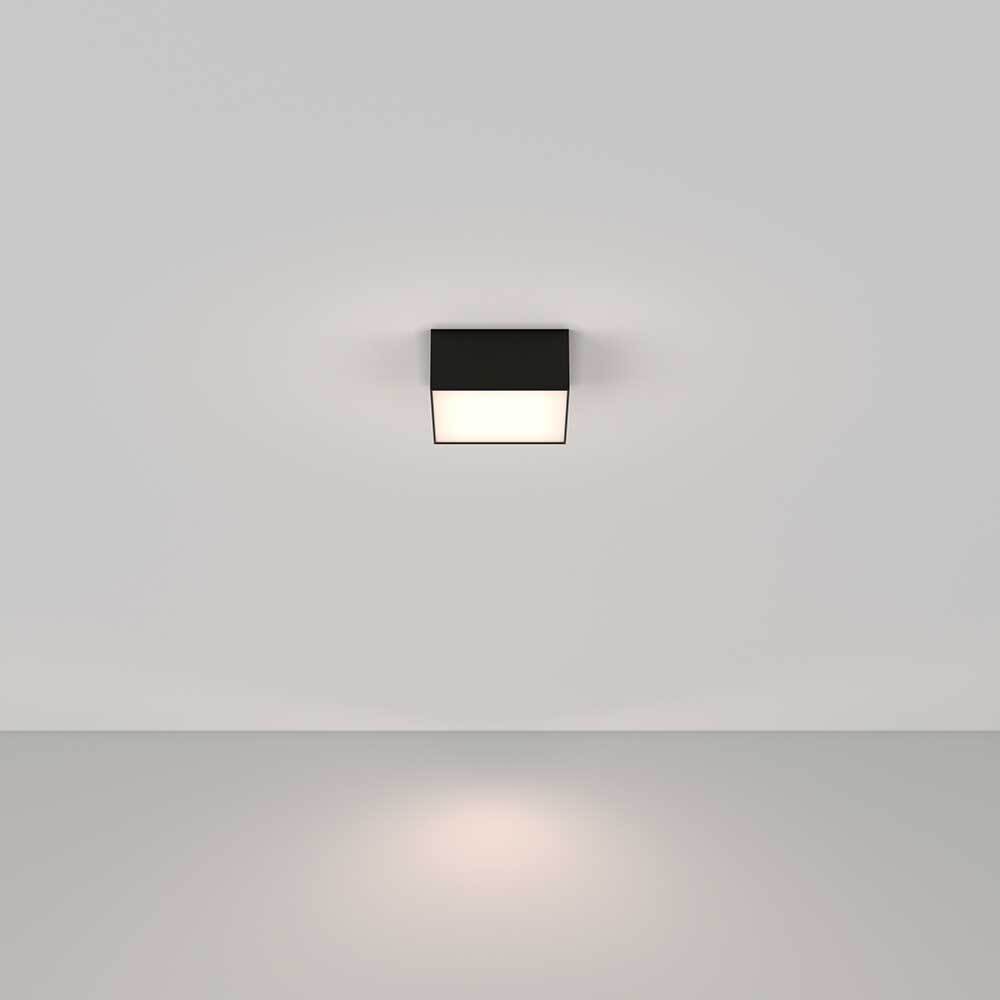 Потолочный светодиодный светильник Maytoni Technical Zon C032CL-12W4K-SQ-B