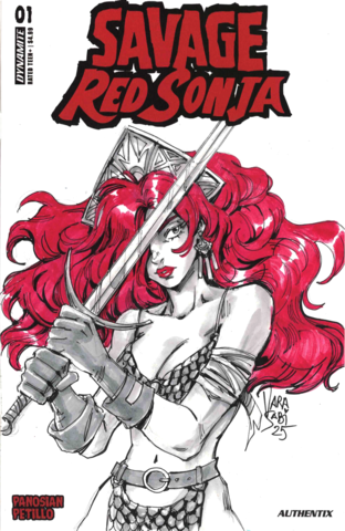 Savage Red Sonja #1 (Cover 28oi) (Varasabi)