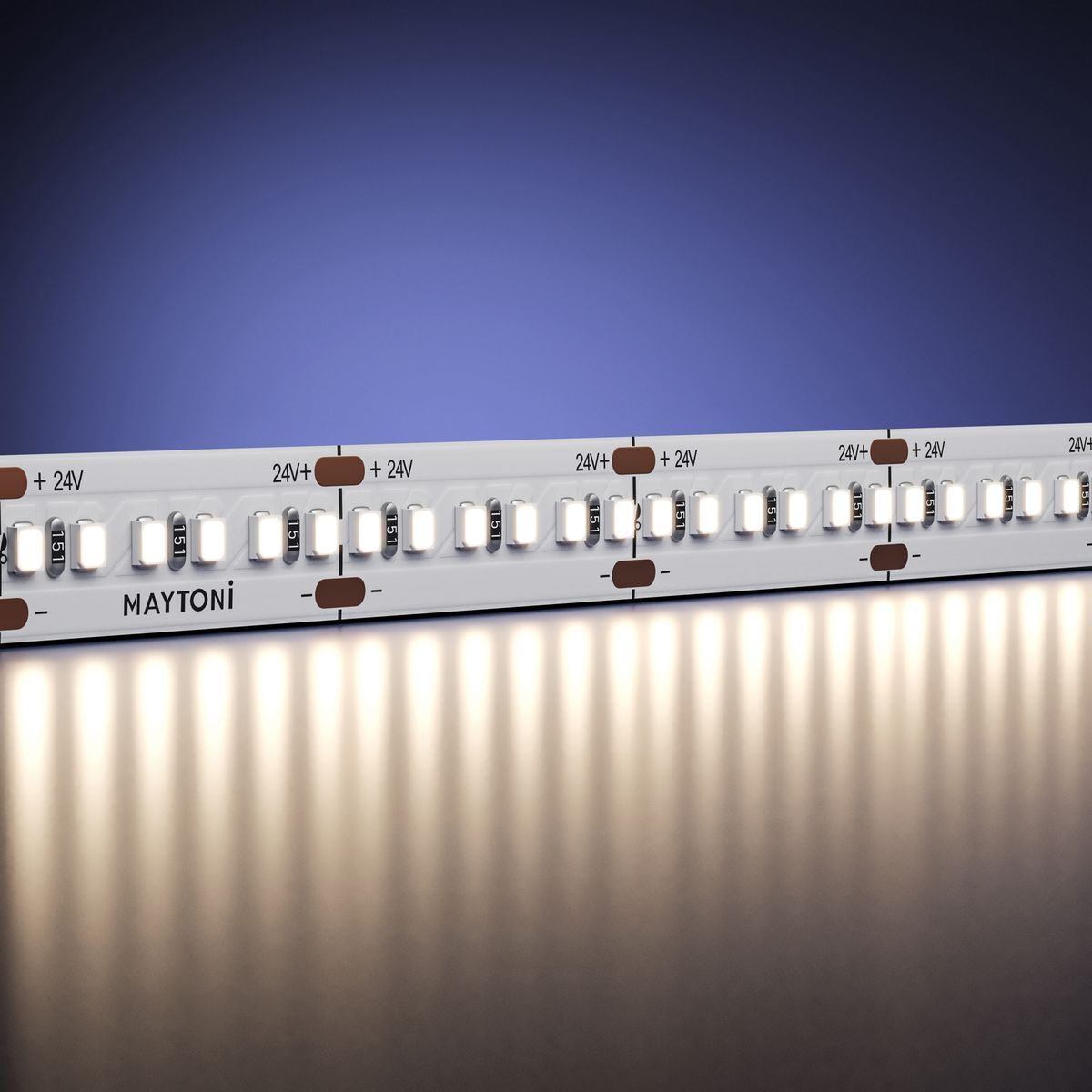 Светодиодная лента Maytoni 8W/m 300LED/m 2216SMD дневной белый 5M 201062