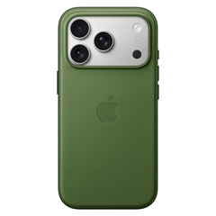 Тканевый чехол Apple TechWoven Case with MagSafe для iPhone 17 Pro, Green