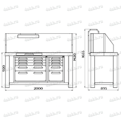 СС-445-ЭО Стол сварщика, Kronvuz