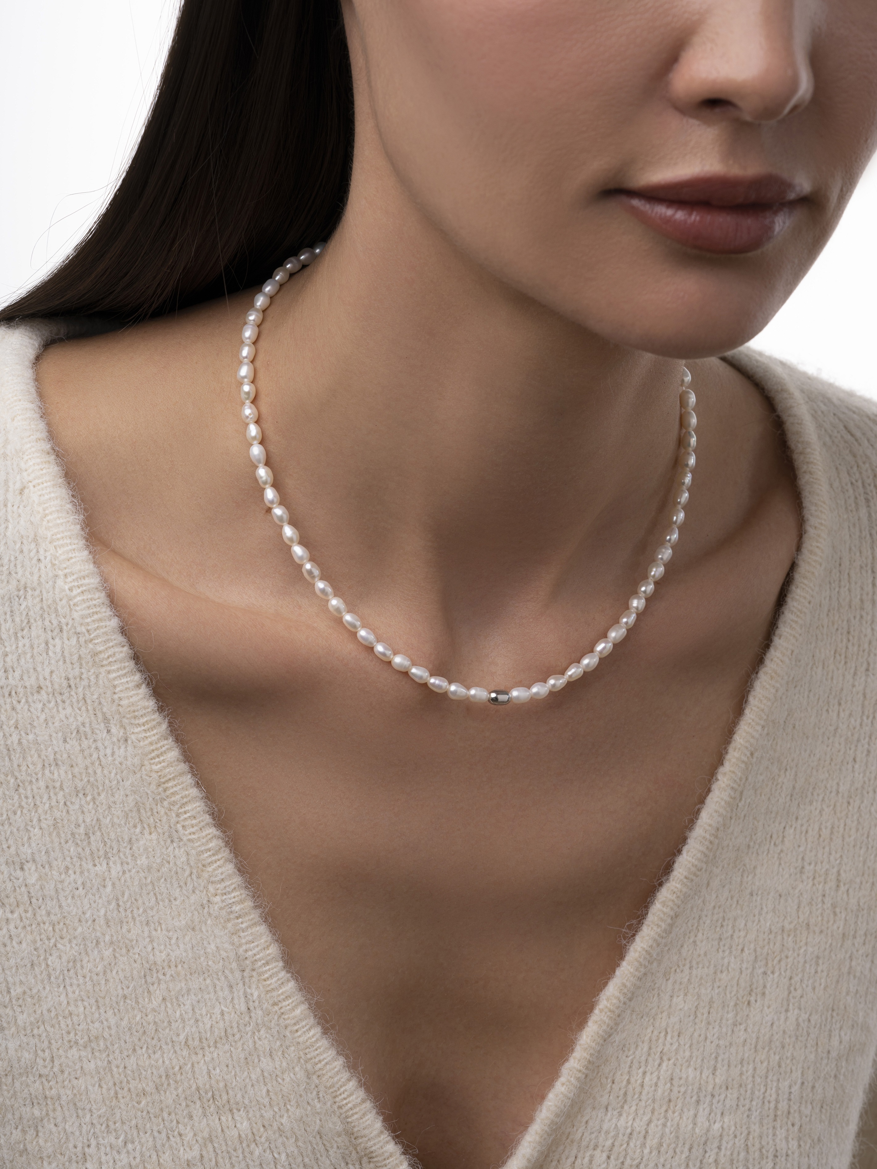 Колье Галька