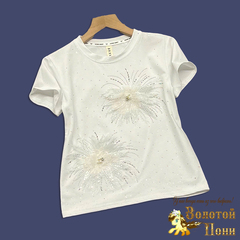 Футболка девочке (5-8) 251220-R2053