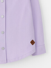 рубашка  для девочки  КР 302677-1/пастельно-лиловый