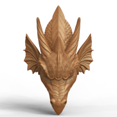 Силиконовый молд № 576 большой Дракон