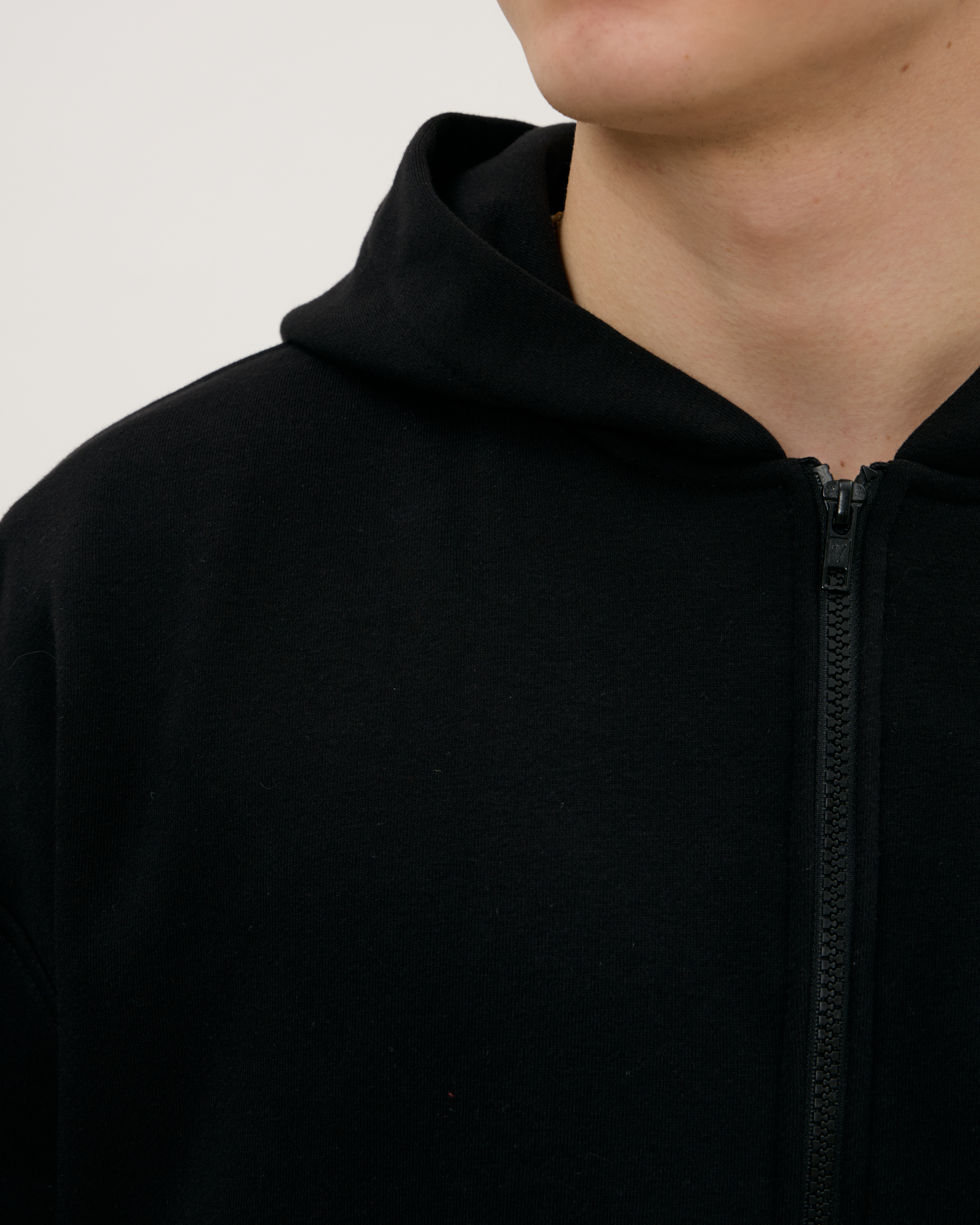 Худи ZIP MAN OVER, черное