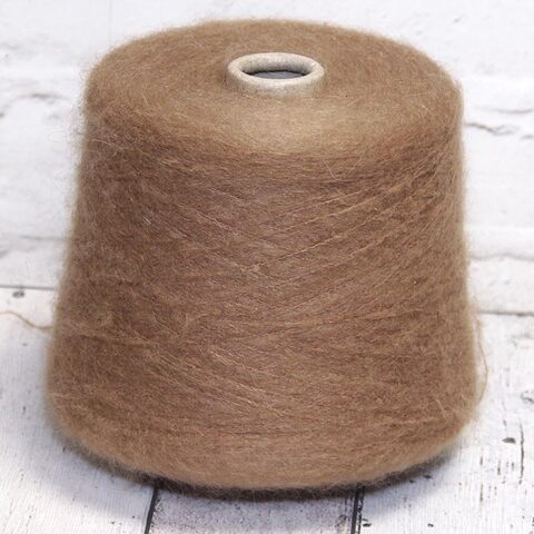 Кидмохер на полиамиде PURA LANA ITALIA / MARZIA 900 бежево-коричневый