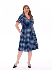 4549 Халат на пуговицах