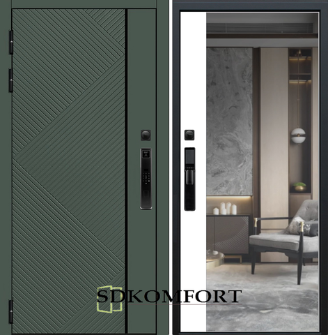 Белый матовый