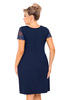 Livia nightdress plus Dark blue