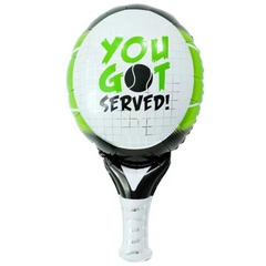 Фигурка Ракетка теннисная зеленая 32" ВЗ