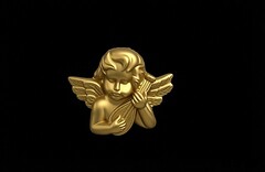 Силиконовый молд Ангел № 4.6