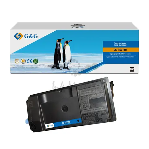 Тонер картридж G&G для Kyocera M3040idn/M3540idn 14 500 pages with chip TK-3150 1T02NX0NL0