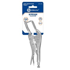 Клещи зажимные КОБАЛЬТ для сварочных работ, 250 мм (244-278)