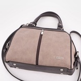 Сумка Саломея 257 македония тауп + шоколад