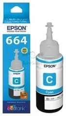 Чернила голубые Epson 664 C для L100, L110, L120, L1300, L200, L210, L300, L350, L355, L486, L550, 70 мл (C13T66424A, C13T664298) — фото 5