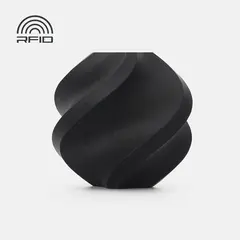Пластик для 3D-печати Bambu Lab PLA Pure, 1.75 мм, 1 кг, глубокий чёрный (Absolute Black), на катушке, A19-K00-1.75-1000-SPL