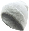 Картинка шапка-бини Skully Wear Board Soft Knitted Hat white - 1
