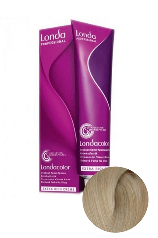 Стойкая крем-краска для волос LondaColor 12/61 Специальный блонд фиолетово-пепельный, Londa Professional, 60 мл
