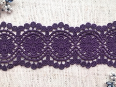 Кружево плетеное, ш. 8 см.