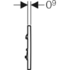 Клавиша смыва для писсуара Geberit Sigma30 116.017.KK.1
