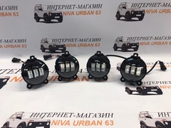 LED ПТФ 6000к (ПТФ) Lada Priora/ Chevrolet-Niva