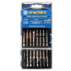 Набор бит ПРАКТИКА Профи 25 шт. ПРО (640-407)