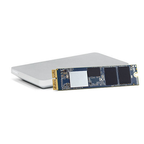 Комплект SSD и чехол OWC 2TB Aura Pro X2 для Macbook Air, Macbook Pro 2013,  2015  + Envoy бокс для штатного SSD