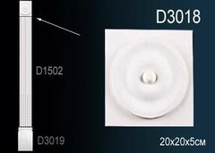 Капитель пилястры D3018