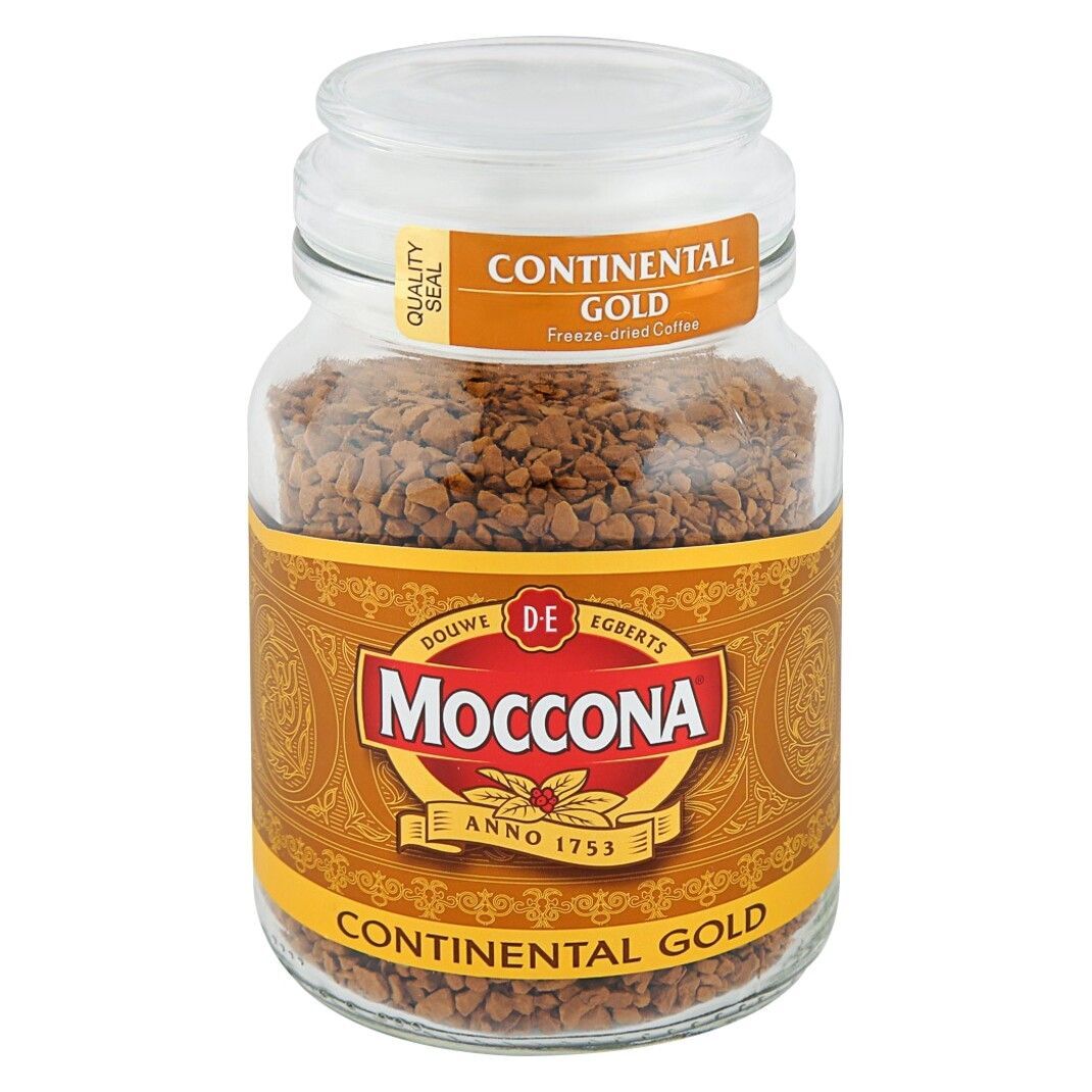 Moccona gold. Кофе Moccona Continental Gold 95г. Moccona Continental Gold кофе растворимый 95г. Кофе Моккона Континенталь Голд 95 гр. Кофе растворимый "Moccona Continental Gold" 95 г ст.б..