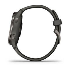 Смарт часы Garmin Venu 2S, SLATE STAINLESS STEEL BEZEL WITH GRAPHITE CASE