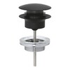 GROHE 29510KF0 Донный клапан (Сливной нажимной гарнитур), фантомный чёрный