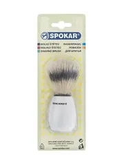 Помазок для бритья Spokar кабан белый 