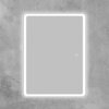 BelBagno SPC-MAR-450/1600-1A-LED-TCH Зеркальный шкаф с одной распашной дверью, с четырьмя стеклянными полками, со встроенной подсветкой и сенсорным выключателем SPC-MAR-450/1600-1A-LED-TC
