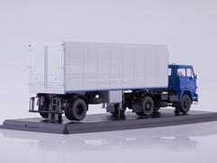 LIAZ 110.471 with semitrailer Alka N13CH blue-white 1:43 Start Scale Models (SSM)