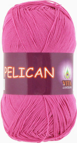 Фото Пряжа Pelican (Vita cotton) 4009 Темно-розовый