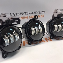 LED ПТФ 6000к (ПТФ) Lada Priora/ Chevrolet-Niva