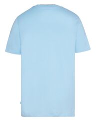 Теннисная футболка Australian Open T-Shirt AO Textured Logo - light blue