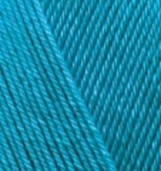 ALIZE "DİVA", 100% Микрофбира акрил, 100 гр, 350 м, 245 бирюза